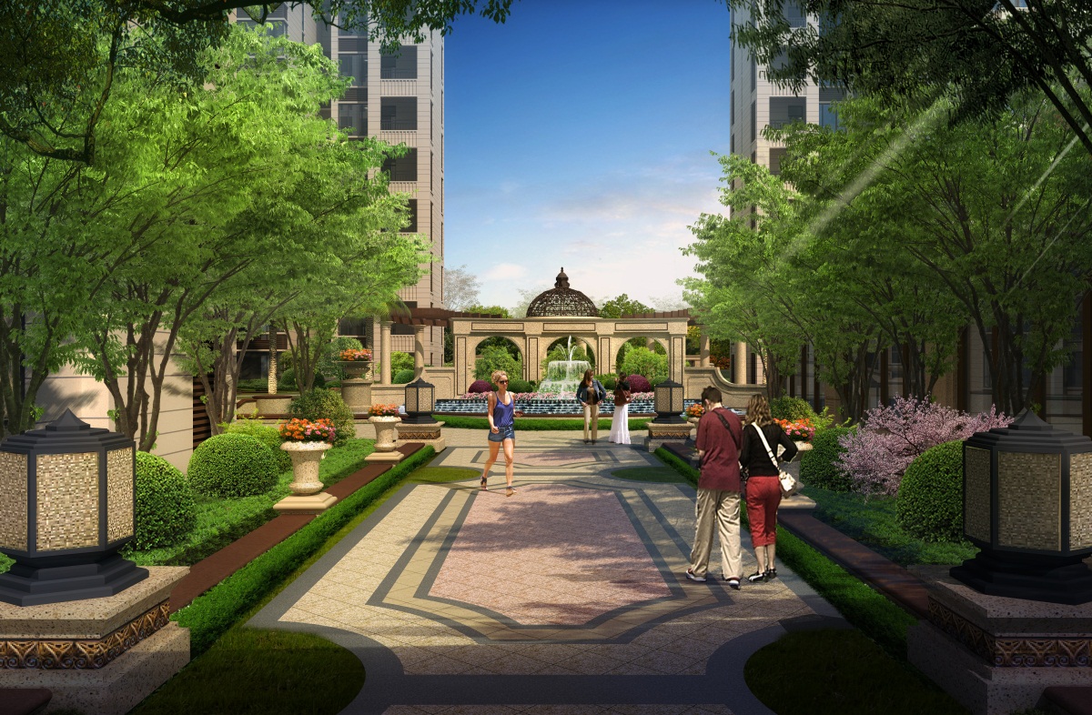 庭院景观绿化方案|施工