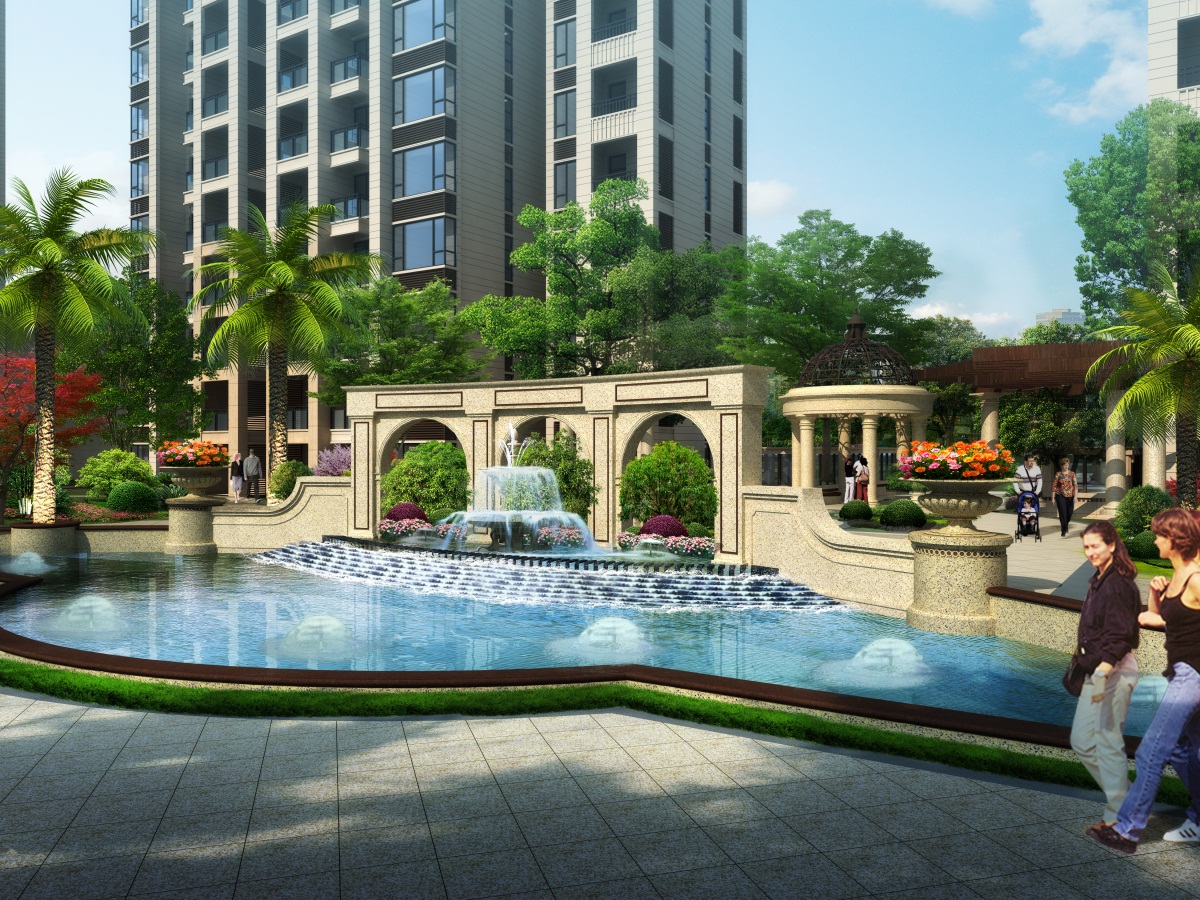 庭院景观绿化方案|施工