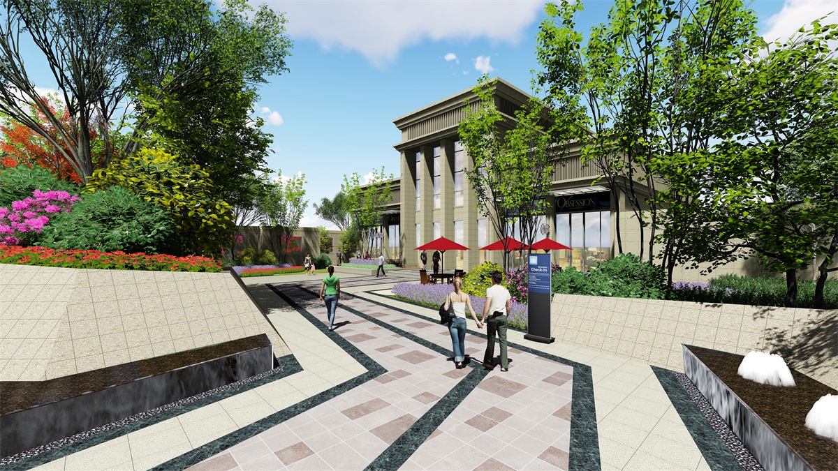 庭院景观绿化方案|施工