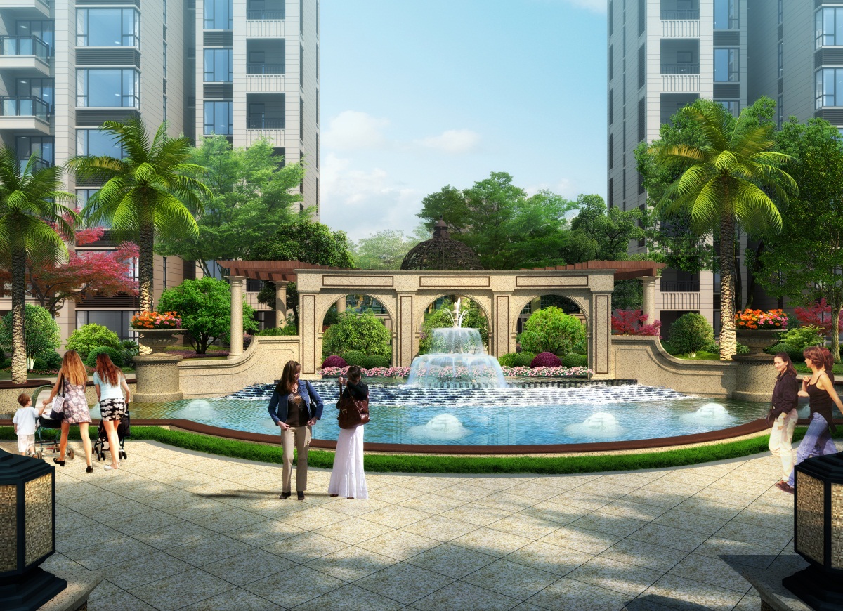 庭院景观绿化方案|施工