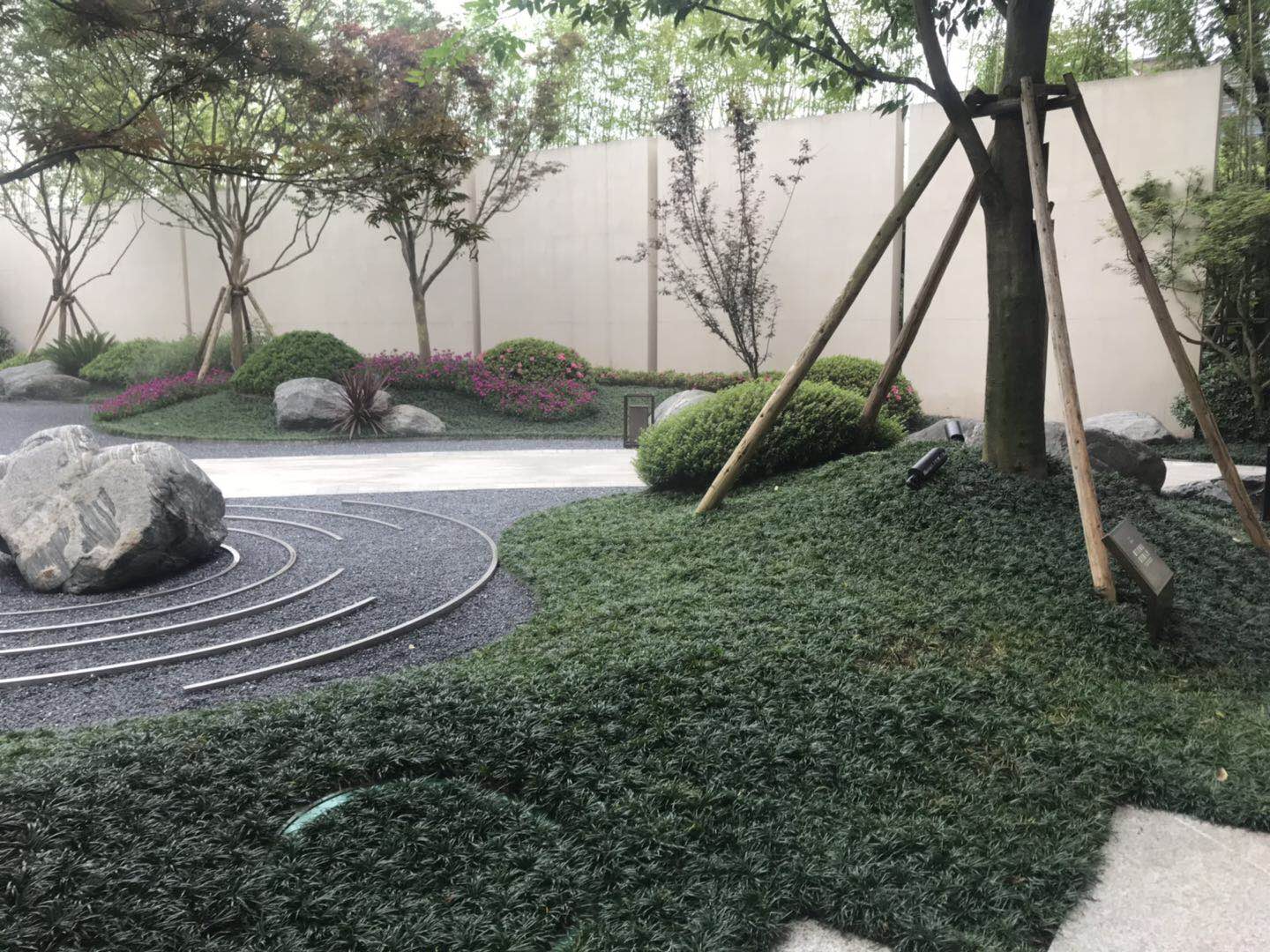 庭院景观绿化方案|施工