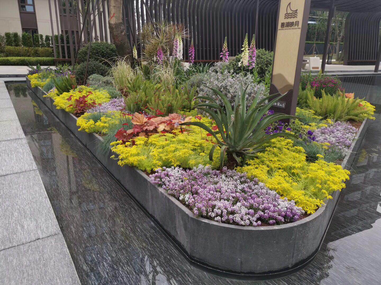 庭院景观绿化方案|施工