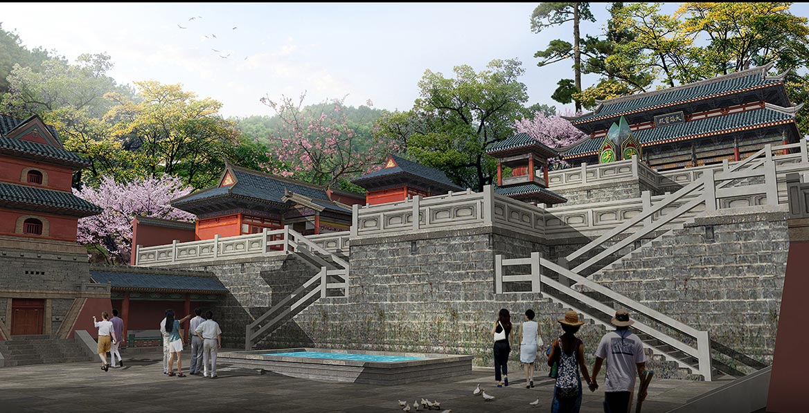 庭院景观绿化方案|施工