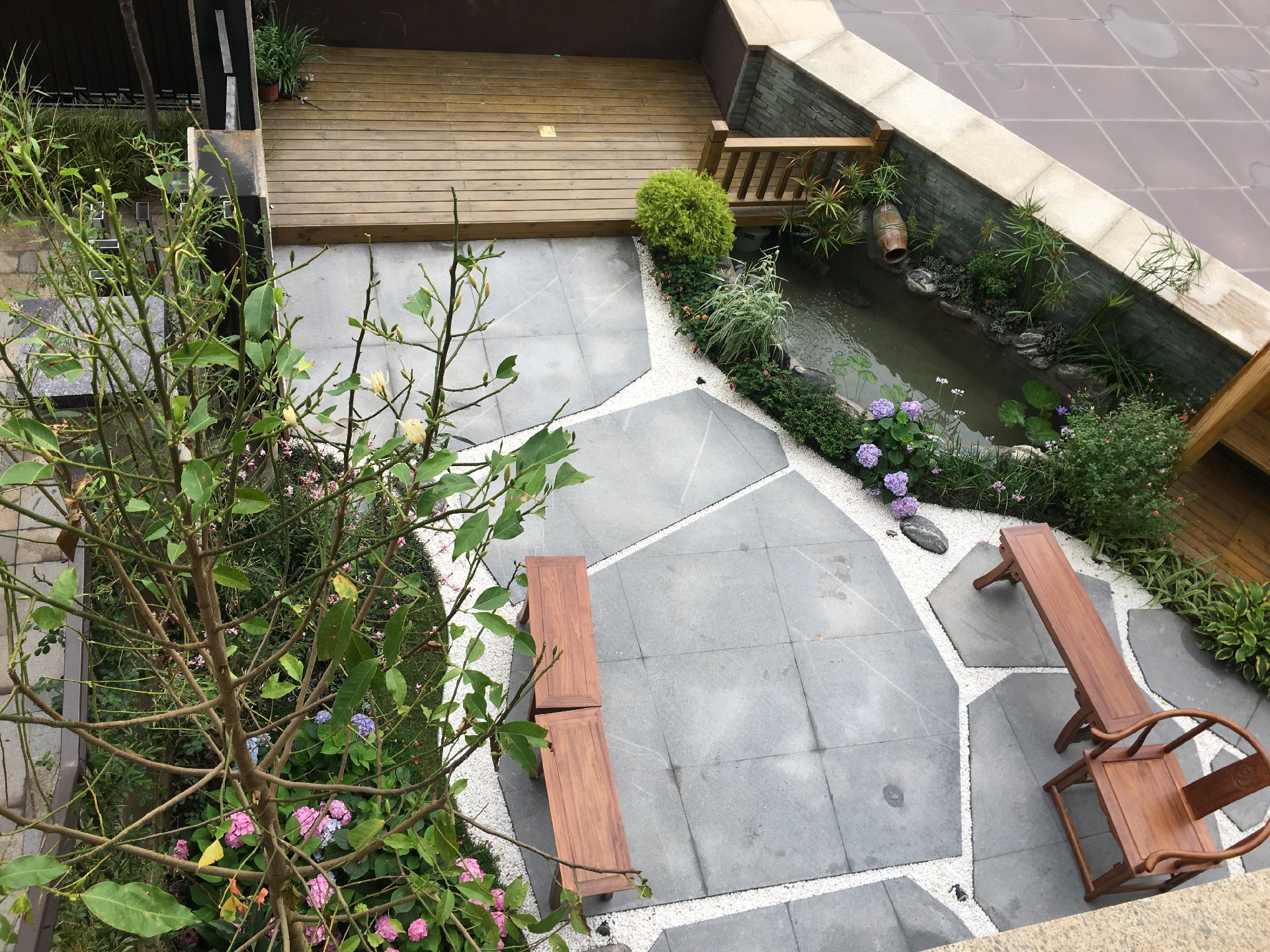 庭院景观绿化方案|施工