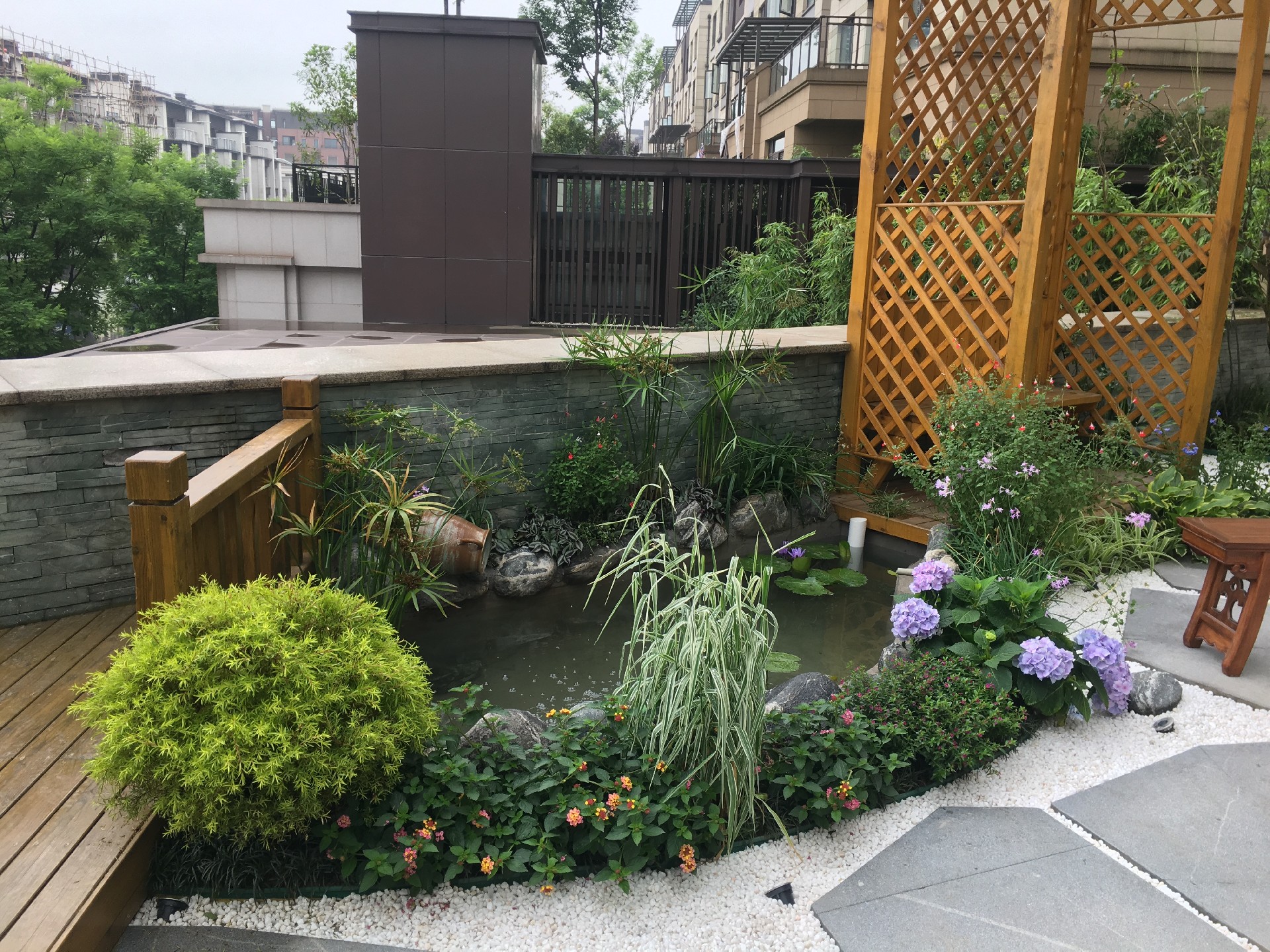 庭院景观绿化方案|施工