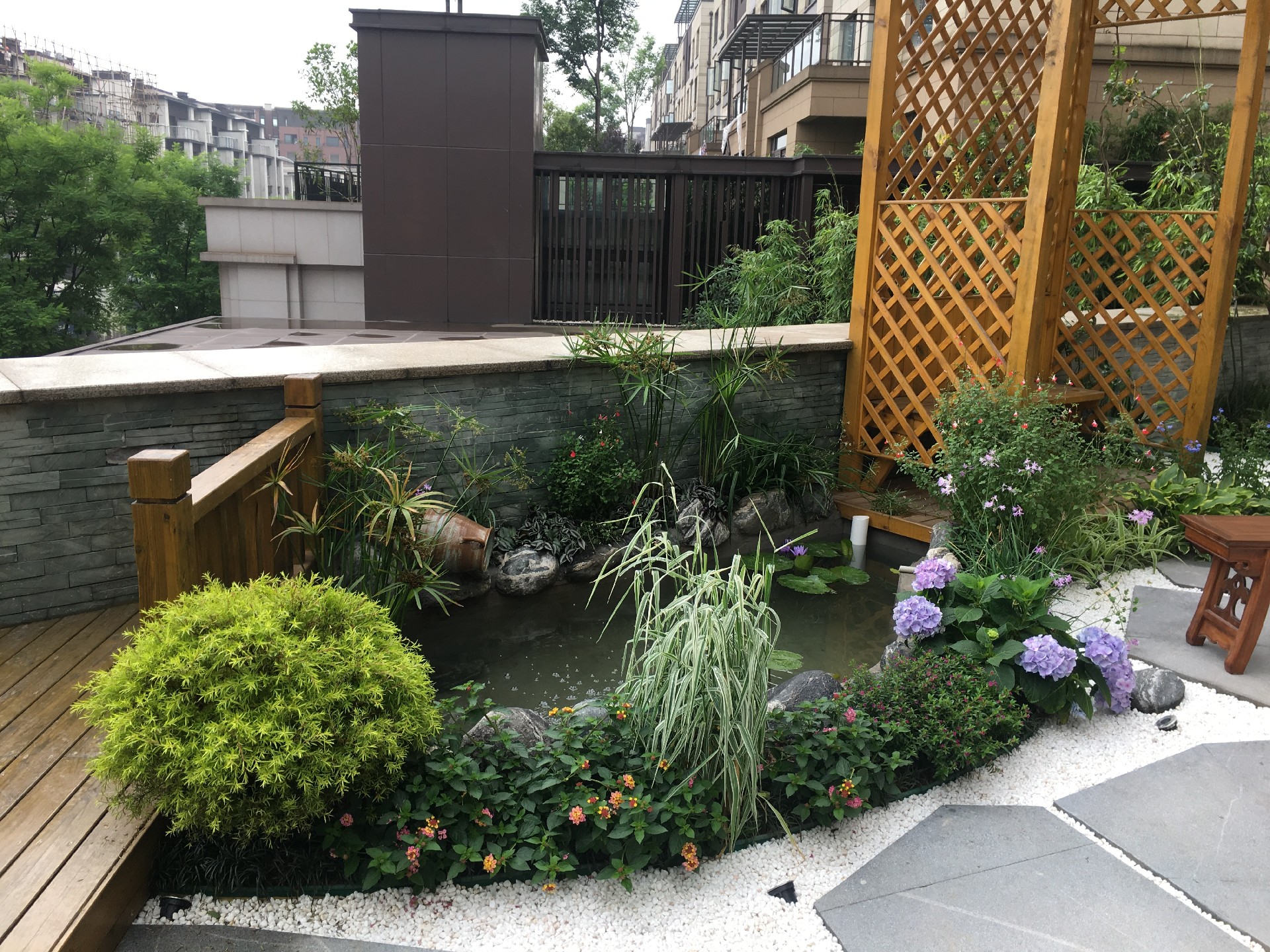 庭院景观绿化方案|施工